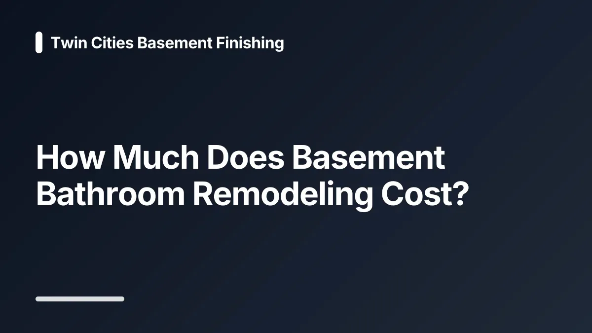 bathroom remodeling cost