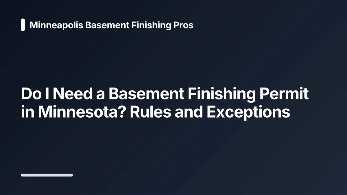 permitted vs unpermitted basement