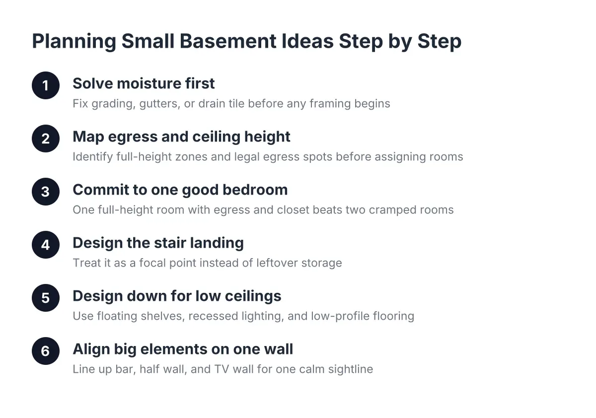 small basement ideas